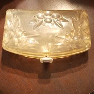 1950s lucite clutch